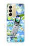 Realme C75 Compatible Flip Phone Case Nature Printed Transparent Phone Case
