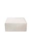 Edia Big Square Ottoman Single Chair Or Footrest Pouf Mode - 2