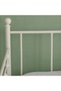 Bella Arrow 90 x 200 Metal Day Bed Without Mattress | Convertible Sleeping Sofabed | Comfortable Living Room Furniture L 209 xW 96.8 xH 100 cm - White - 4