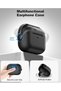 AirPods Pro 3 Case (2025), Hard Shell Protective Cover with Secure Lock, Shockproof Design, Keychain - 4