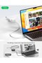كابل USB C قابل للسحب، سلك شحن بقدرة 60 واط PD/PPS (2 متر، أبيض نقي) - 6