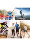 Men 2 in 1 Running Shorts Quick Drying Breathable Active Training Exercise Jogging Marathon Cycling - 8