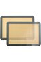 Rectangular Silicone Baking Mat, Old Standard, 2 Count, 42 x 29.5 cm