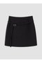 Quality Pieces from Çelebi Store: Belted Zippered Skirt with Shorts - 6