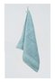 Flossy Face Towel 100% Combed Cotton 550 GSM Quick Dry Plush Wash Towel Ultra Soft Lightweight Highly Absorbent Towels For Bathroom 33x33 cm Aqua