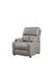 Mystic 1 Seater Fabric Pushback Recliner With Cup Holder R - 3