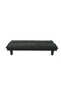 Manolo Fabric Sofabed | Convertible Sleeping Sofa Bed | Comfortable Living Room Furniture L 165 xW 80 xH 73 cm - Black - 5