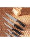 Chef’s Delight Essential 6-Piece Knife Set with Wooden Block - 2