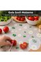 Yellow Daisy Gonca Leaf Design Non-Slip Shelf Liner Roll - Drawer Mat for Kitchen, Refrigerator & Cabinets. - 3