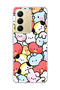 Realme C75 Compatible Cute Colorful Characters Printed Transparent Phone Case