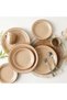 Apollo 16 Piece Hand Painted Stoneware Dinner Set Elegant Durable Dinnerware Set