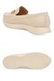 Buckle Detailed Thick Sole Stylish Comfortable Cream Women's Casual Shoes Loafer 067 26K - 5