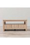 Anton 1 Drawer Coffee Table Multifunctional Living Room Desk Space Saving Center Table Modern Design Furniture For Living Room L 90 x W 45.2 x H 41.5 cm Sonoma Oak - 3