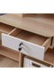 Estonia Study Desk With 1 Door And Drawer+Shelves | Comput - 4