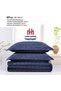 Bedding Comforter Set King Size – 6-Pcs Solid Quilted Bed Set with Microfiber Fabric, Includes Comfo - 2
