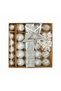 Christmas Tree Decoration Set 29 Pieces Silver