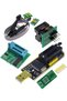 وحدة برمجة USB طراز CH341A مع مشبك SOIC8 ومحول 1.8 فولت