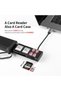 قارئ بطاقات SD عالي السرعة 2 في 1 من CreateMate بسرعة 312 ميجابايت/ثانية، محول USB 3.1 نوع C، يدعم UHS-II SD 4.0 / Micro SD C - 2