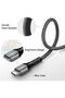 كابل USB-C إلى USB 2.0، عبوة واحدة بطول 6 أقدام، كابل USB من النوع C مغلف بالنايلون، كابل شحن سريع متوافق مع - 5