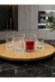 6-Piece Crystal Patterned Coffee Side Water Glass Luxury Delight Cup and Mini Presentation Cup Liquor Glass Shot Glass (6.5X4.5 cm) - 3