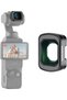 عدسة واسعة الزاوية 0.75x متوافقة مع DJI Osmo Pocket 3 و 4 Xtra و Muse