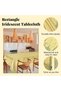 3 Pack Gold Sequin Plastic Tablecloths, Shiny Disposable Rectangle Table Covers,Table Cloth for Wedd - 5