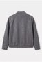 Relax High Collar Basic Cashmere Jacket - 3