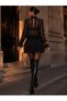 Zr Model Layered Ruffle Transparent Mini Dress - 3