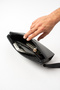 Men's Handbag Clutch Model with Wrist Strap - 4