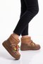 Waterproof Rubber Sole Accessory Lace-Up Stylish Khaki Unisex Children's Boots Phita P