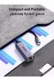 محول USB C إلى إيثرنت، 1000 ميجابت في الثانية، RJ45، بدون برنامج تشغيل، فضي اللون - 5