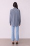 Embroidery Detailed Striped Shirt - Blue - 4