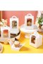Cupcake Boxes, Individual Cupcake Boxes, Muffins Cupcake Carriers Holder, with Insert Window & Handl - 5