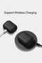 حافظة لسماعات AirPods 4، حافظة من الجلد الصناعي الناعم لسماعات AirPods من الجيل الرابع تدعم الشحن اللاسلكي مع حبل تعليق - 7