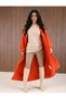 Women's Oversized Long Knit Cardigan – Pink, Stone, Beige, Black, Brown, Yellow, Baby Blue - Standard Size - 5