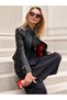 Women's Genuine Leather Coat - 3
