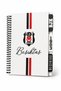 Licensed Double A5 Spiral Planner Notebook Set Lined Squared Hard Cover School, Office - 4