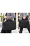 Black Laptop Bag 15.6 Inch Compatible Briefcase and Computer Bag with Shoulder Strap 28X36X6 cm - 2