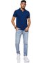 Men's Solid Regular fit Polo - 5