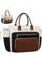 Teacher Tote Bag for Women Work, Laptop Bag With Large Cup Holder, Nurse Bags Professional Briefcase Business Computer Purses Handbag,15.6 Inch