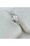Marquise Cut Zircon Stone Stainless Steel Ring – Adjustable (Gold & Silver Options) (1 Piece) - 4