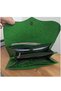 Genuine Leather Embossed Patterned Portfolio Wallet (Black, Tan, Khaki, Green, Red, Purple, Plum Brown) - 5