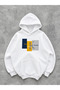 White Hooded Sweatshirt Jeans