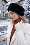 Women's Winter Plush Hair Bandana - Thick Fur Ear Muffs Headband, Elastic Back, Cold-Proof Ear Warmer - 6