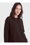 Rmz Gi̇yi̇m Farkiyla Soft Touch Loose Fit Women's Sweatshirt Tunic - 3