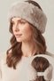 Women's Winter Plush Hair Bandana - Thick Fur Ear Muffs Headband, Elastic Back, Cold-Proof Ear Warmer - 5