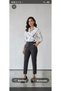 Batik Patterned Viscose Linen Look Comfortable Fit Button-Down Shirt - 2
