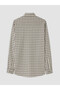I Checkered Embroidered Gabardine Men's Shirt from Freezen Store - 2