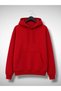 New Season Printed 3 Yarn Cotton Hooded Sweatshirt - 2