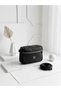 Anne Model Black Color Shoulder Bag with Compartments - 2